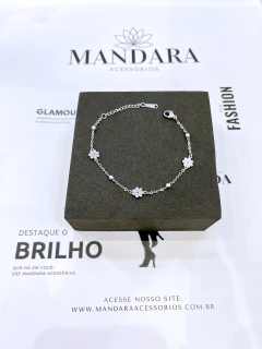 pulseira de florzinhas - comprar online