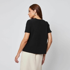 Blusa Confiança Preta - Loja Zaignis