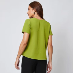 Blusa Confiança Verde Oliva - Loja Zaignis