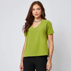 Blusa Confiança Verde Oliva - comprar online
