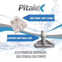 Garra Plástica Suporte para Mop Cinza Perfect Pro Pitaiex - comprar online