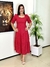Vestido princesa lesie vermelho na internet