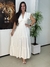 Vestido longo Branco