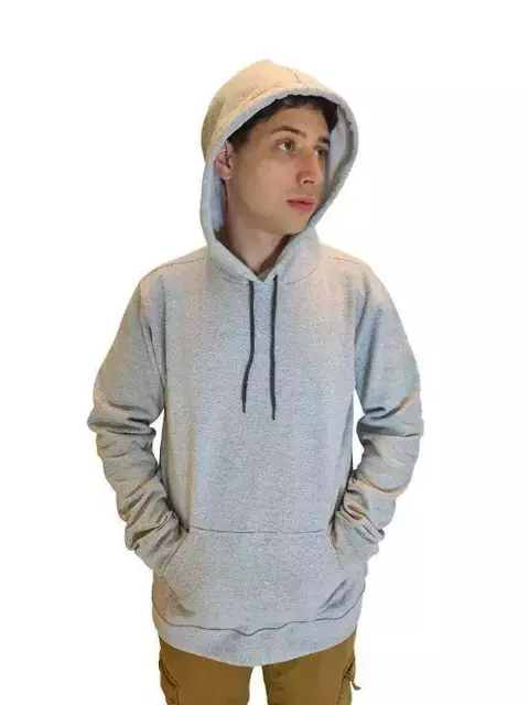 Buzo canguro hombre oversize