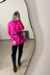 Poncho tricot modal na internet