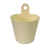 Vasinho de Parede Mini Arandela Para Pendurar Creme