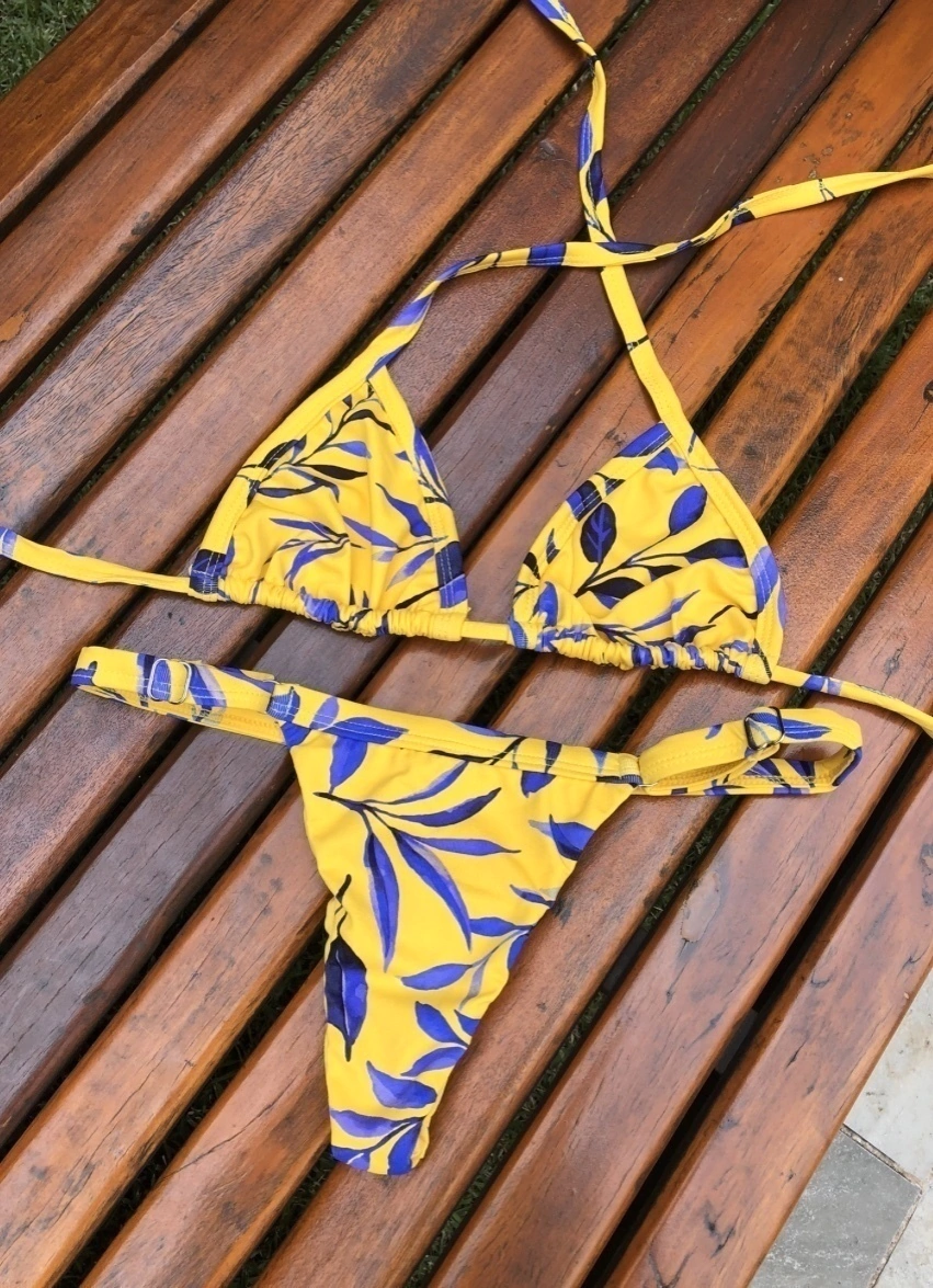 Biquíni Fita Floral