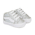 Sapatinhos De Bebê Fun Tênis Menino - Prata / Branco - comprar online