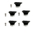 kit De 5 Pomel Puxador Pegador Para Panelas E Frigideiras - comprar online