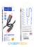 Cable Hoco X59 2m Tipo C A Lightning Reforzado