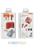 Auriculares SOMOSTEL J12 TWS – Diseño Transparente y Sonido Hi-Fi
