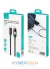 Cable USB-C a USB-C USAMS SJ750 100W – Aleación de Zinc y Luz RGB