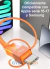 Cable USB-C a USB-C USAMS SJ775 U93 240W – Estilo Cyberpunk con Luz LED RGB - tienda online