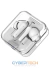 Auriculares SOMOSTEL i80 – Estuche Cristal Transparente Magnético y Sonido Hi-Fi - tienda online