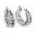 Aros Majestuosos de Plata Inflada 925