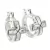 Aros Majestuosos de Plata Inflada 925