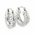 Aros Contemporáneos de Plata Inflada 925