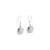 Aros Lisos Colgantes de Plata 925