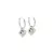 Aros Livianos de Plata 925 con Dijes