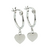 Aros Livianos de Plata 925 con Dijes