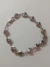 Pulsera De Plata Y Cristales De Distintos Colores en internet