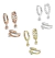 Aros Con Cubics Plata 925 Acz395 Peso 2,8 - comprar online