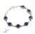 Pulsera Con Piedra Consulte Color Nro 21 De Plata 925