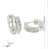 Aros Con Cubics Plata 925 Acz430 Peso 3,2
