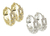 Aros Con Cubics Plata 925 Acz410 Peso 2,6 - comprar online
