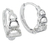 Aros Con Cubics Plata 925 Acz130 Peso 1,7 - comprar online