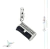 Dije Charm Cartera Pandora De Plata 925
