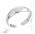 Anillo Falange Pies Liso Bombee Plata 925