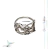 Anillo Muro De Corazones De Plata 925 Nro 16