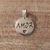 Imagen de Dije Circular De Plata 925 Amor