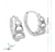 Aros Con Cubics Plata 925 Acz130 Peso 1,7