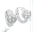 Aros Con Cubics Plata 925 Acz109 Peso 3,4