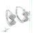 Aros Con Cubics Plata 925 Acz071 Peso 2,2
