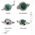 Pulsera Con Piedra Consulte Color Nro 5 De Plata 925 - tienda online