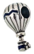 Dije Charm Globo Aerostático Pandora De Plata 925 - Ocean Indico