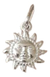 Dije Sol Con Carita De Plata 925