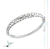 Pulsera Esclava Circular Electro Animal Print Med Plata 925