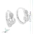 Aros Con Cubics Plata 925 Acz090 Peso 1,7