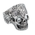 Anillo Calavera Espectral de Plata 925