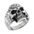 Anillo Calavera Misteriosa de Plata 925