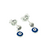 Aros cubic pasantes