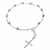 Pulsera plata lisa 4mm.