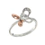 Anillo cubic de Plata 925