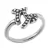 Anillo liso liviano signo Zodiacal de Capricornio en Plata 925