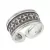 Anillo liso oscuro