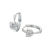 Aros cubic de Plata 925